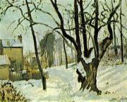Camille Pissarro Schnee in Louveciennes china oil painting artist